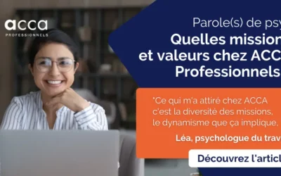 Interview : zoom les missions de psychologue du travail avec Léa